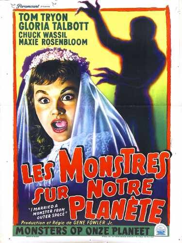i married monster from outer space  04 film star poster A4 Photo Print