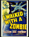 i walked with a zombie movie poster Advert A4 Photo Print