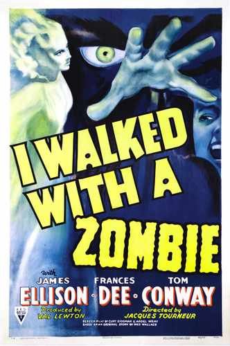 i walked with zombie  01 film star poster A4 Photo Print