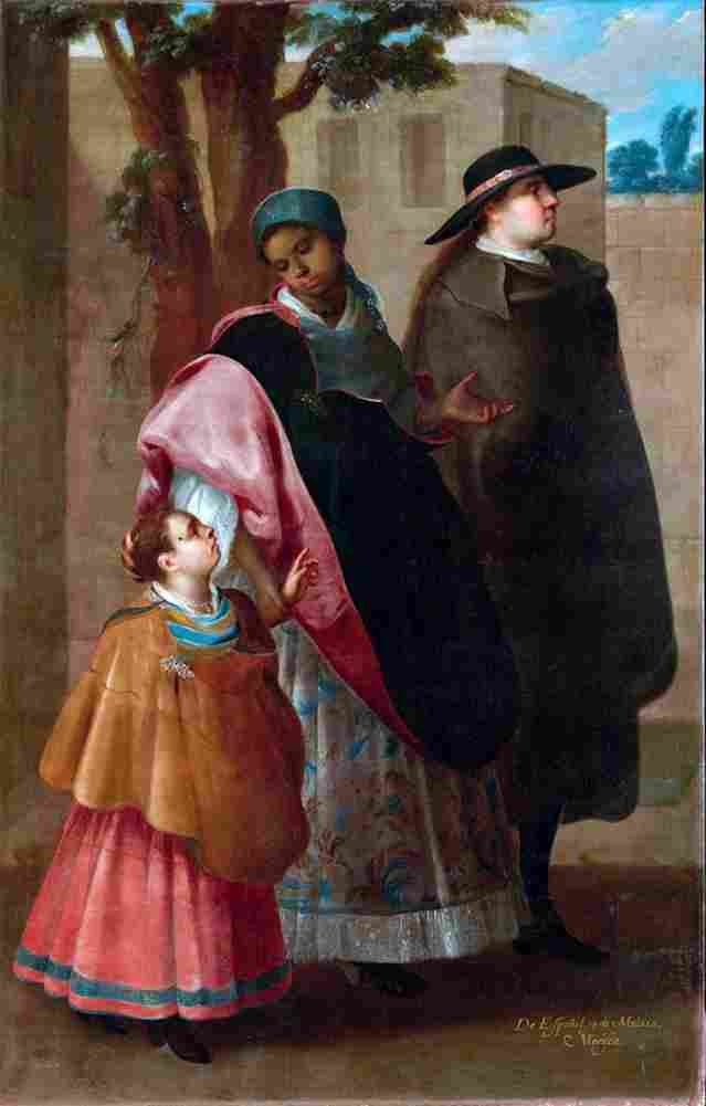 ibarra spaniard and mulatta Art A4 Photo Print