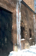 ice brick winter Vintage A4 Photo Print