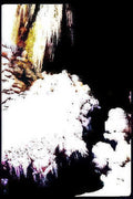 ice cave seljavallalaug Vintage A4 Photo Print