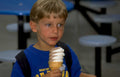 ice cream boy Vintage A4 Photo Print