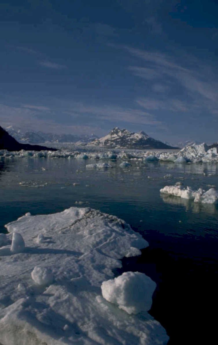 icebergs mountains glacier 1980s 1990s A4 Photo Print