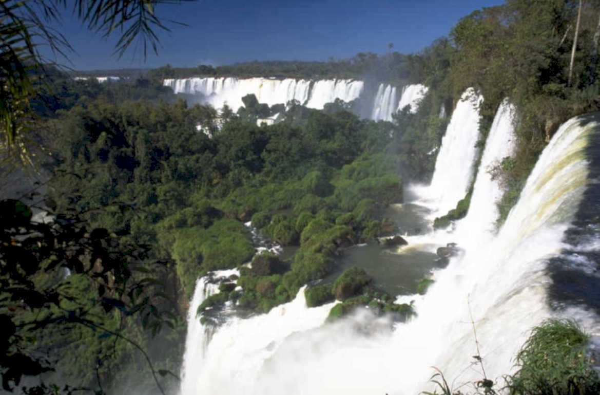 iguazu falls argentina 1980s 1990s A4 Photo Print