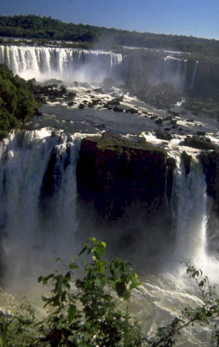 iguazu falls cascade 1980s 1990s A4 Photo Print 42