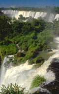 iguazu falls landscape 1 1980s 1990s A4 Photo Print