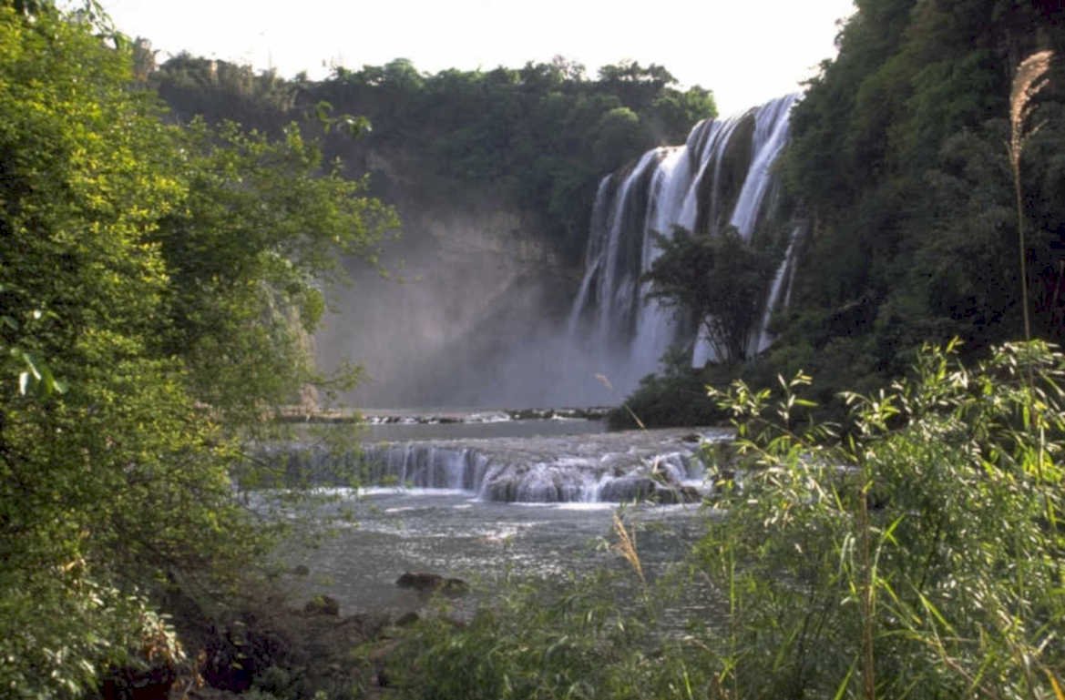 iguazu waterfall landscape 1980s 1990s A4 Photo Print