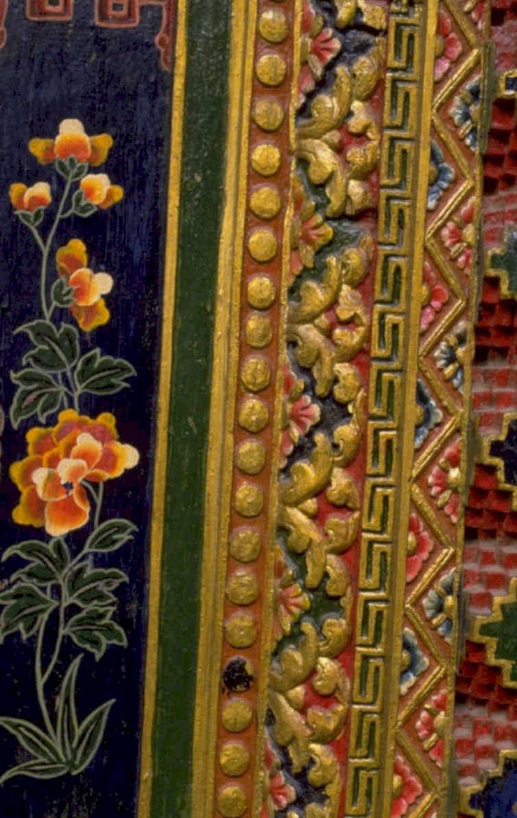 illuminated manuscript border 1980s 1990s A4 Photo Print