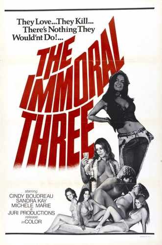 immoral three  01 film star poster A4 Photo Print