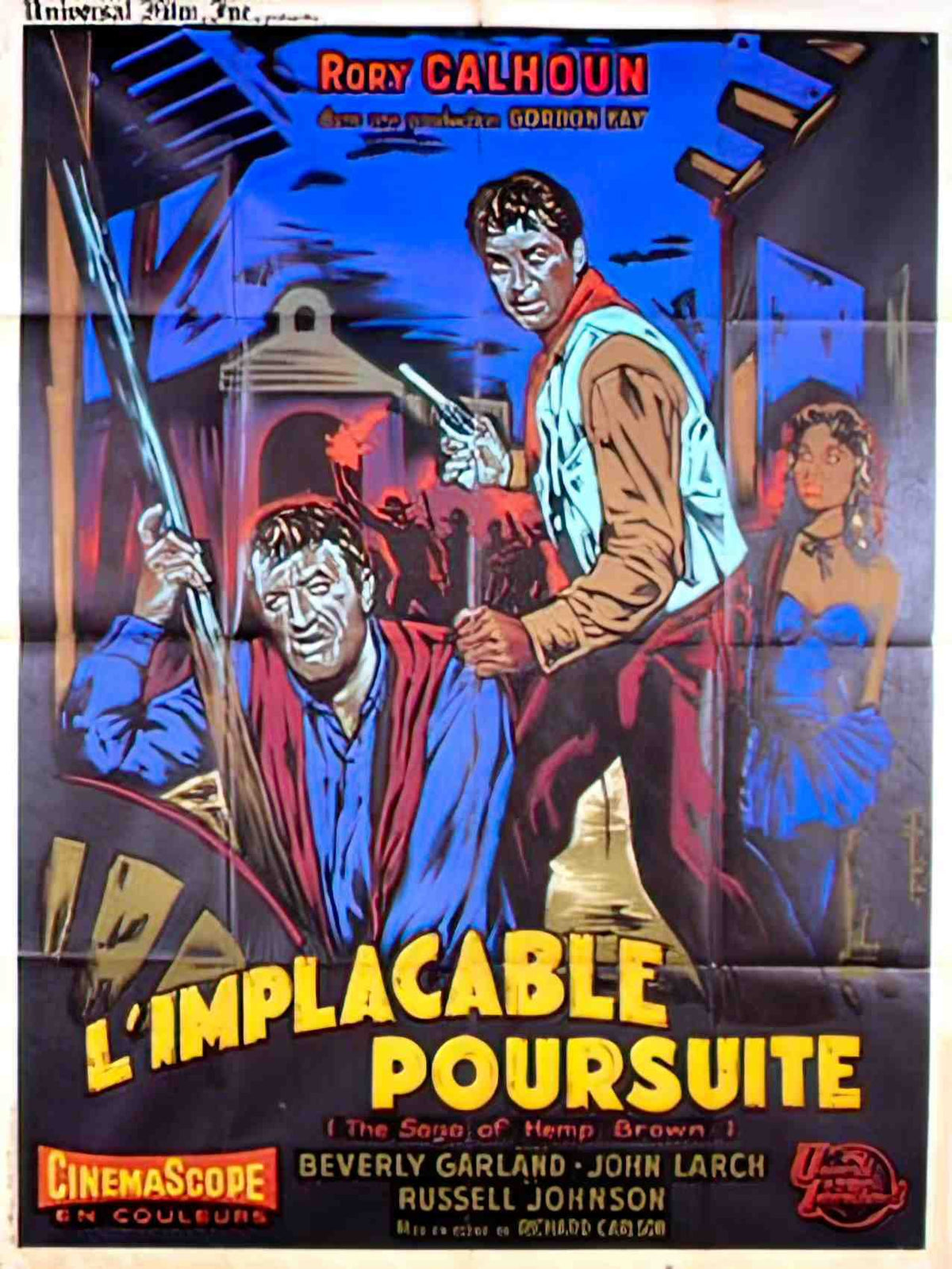 implacable poursuite Advert A4 Photo Print