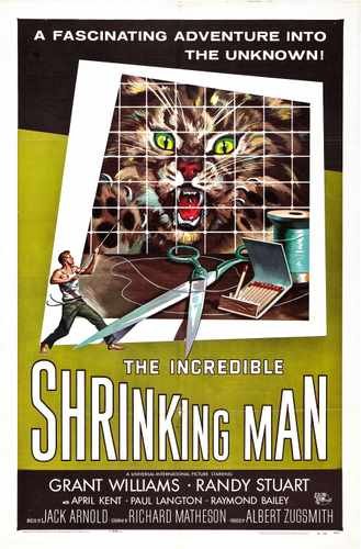 incredible shrinking man  01 film star poster A4 Photo Print