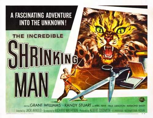 incredible shrinking man  03 film star poster A4 Photo Print