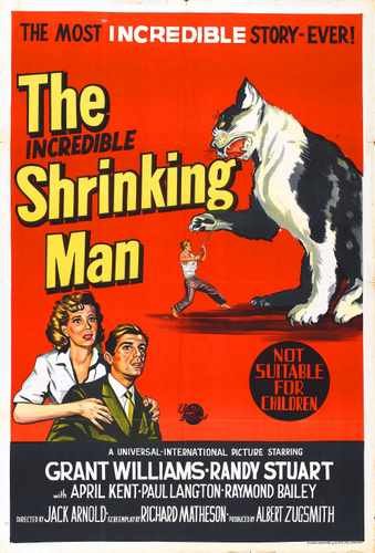 incredible shrinking man  05 film star poster A4 Photo Print