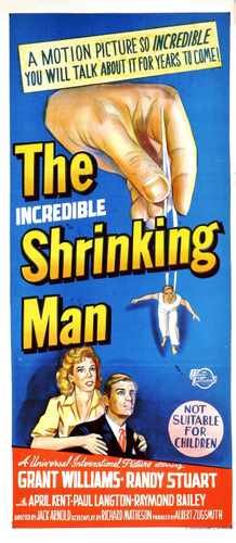 incredible shrinking man  06 film star poster A4 Photo Print