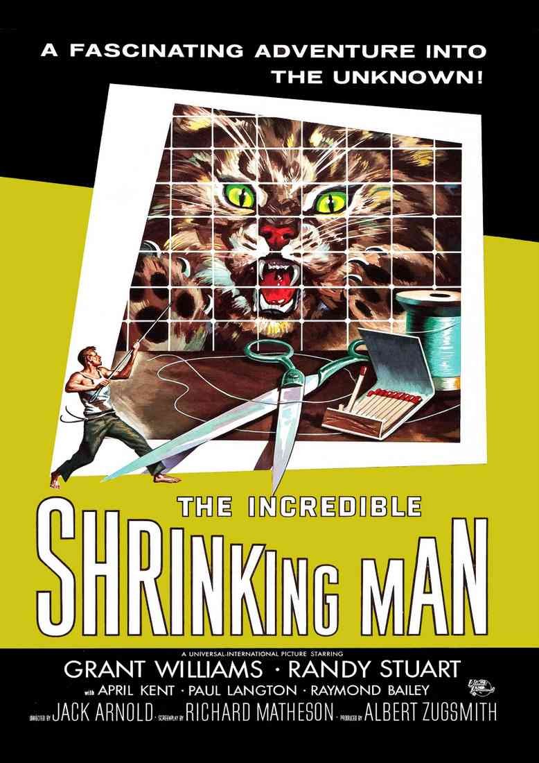 incredible shrinking man poster 01 A4 Photo Print