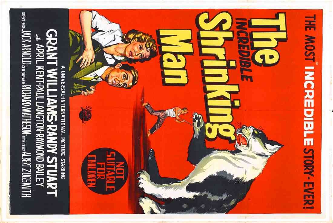incredible shrinking man poster 05 A4 Photo Print
