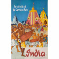 india 1957 5 Advert A4 Photo Print