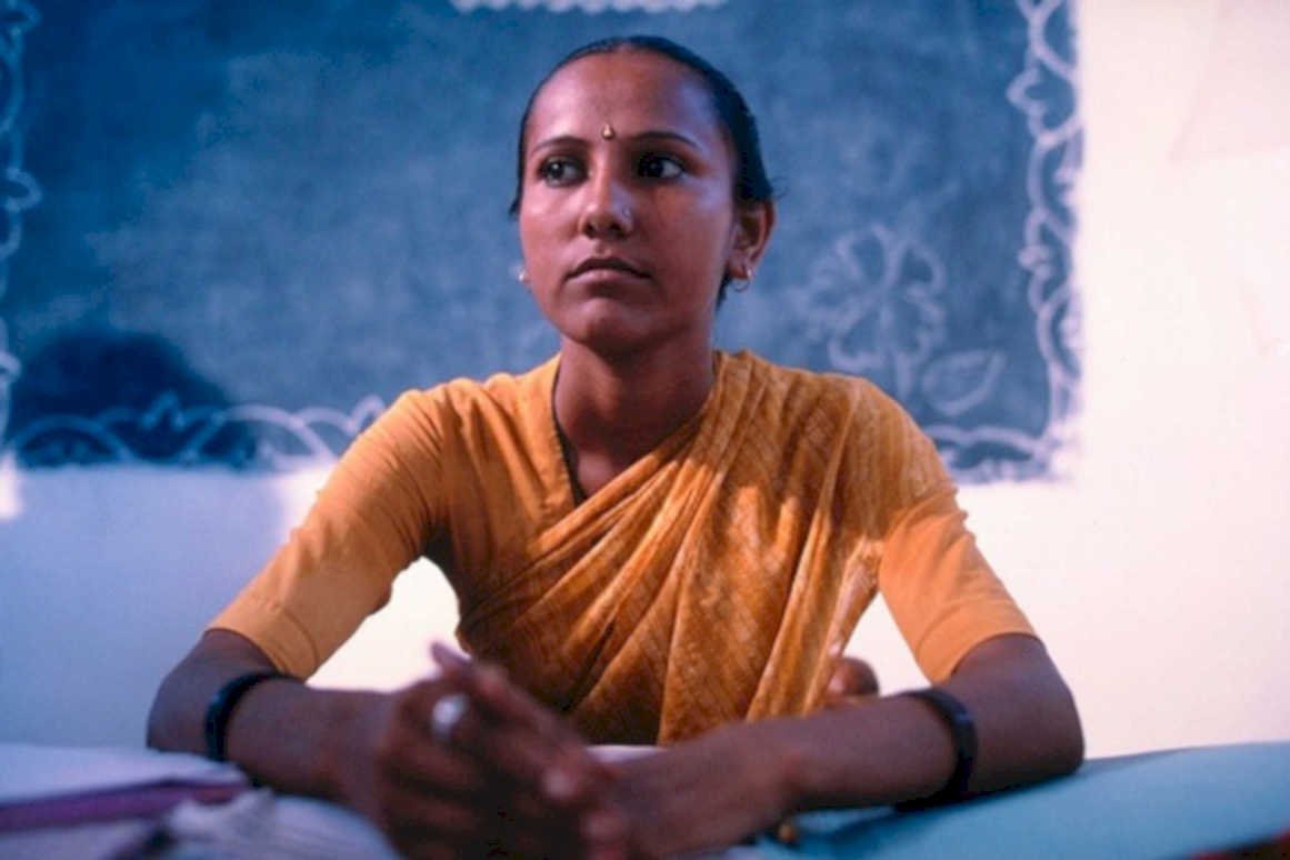 india woman sari1980s 1990s A4 Photo Print