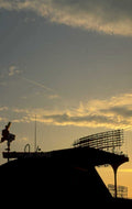 indians sunset field 1980s 1990s A4 Photo Print