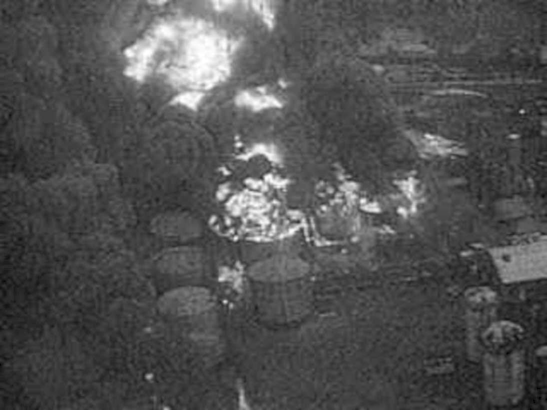 industrial fire chemical1980s 1990s A4 Photo Print