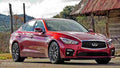 infiniti q50 red sport 400 2016 39 Car A4 Photo Print