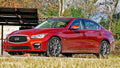 infiniti q50 red sport 400 2016 40 Car A4 Photo Print