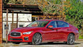 infiniti q50 red sport 400 2016 41 Car A4 Photo Print