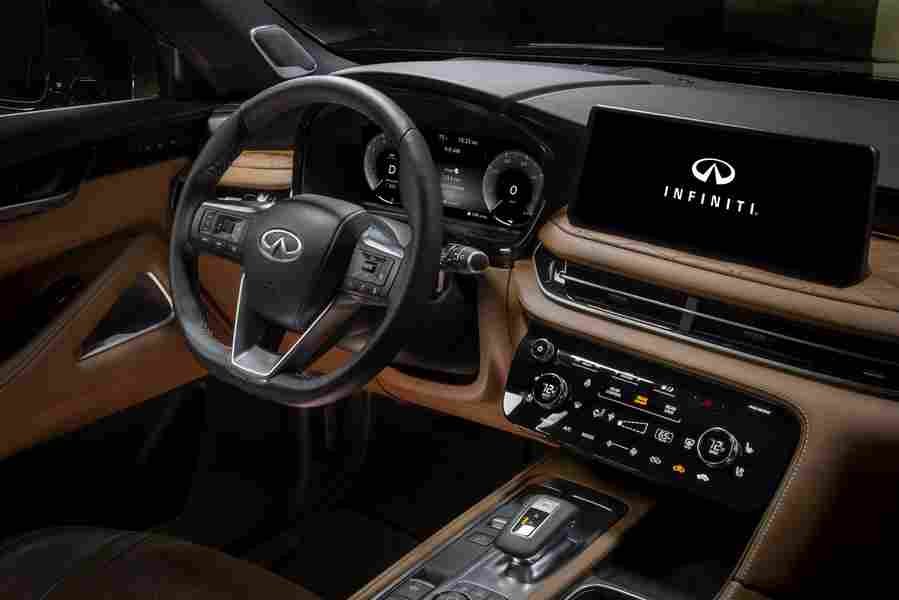 infiniti qx60 2021 7130 19 Car A4 Photo Print