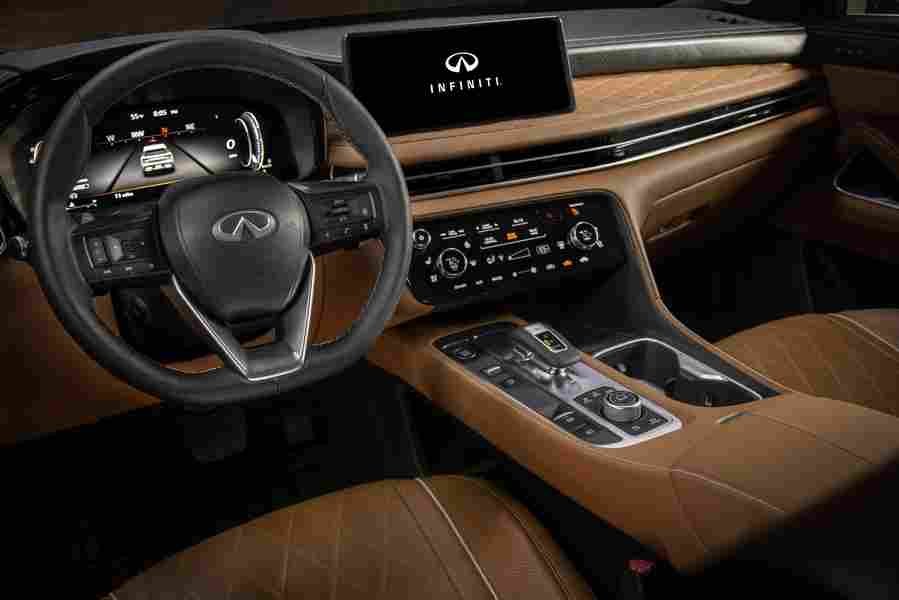 infiniti qx60 2021 7130 20 Car A4 Photo Print