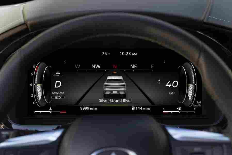 infiniti qx60 2021 7130 23 Car A4 Photo Print