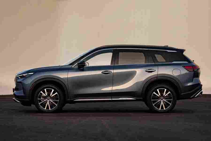 infiniti qx60 2021 7130 40 Car A4 Photo Print