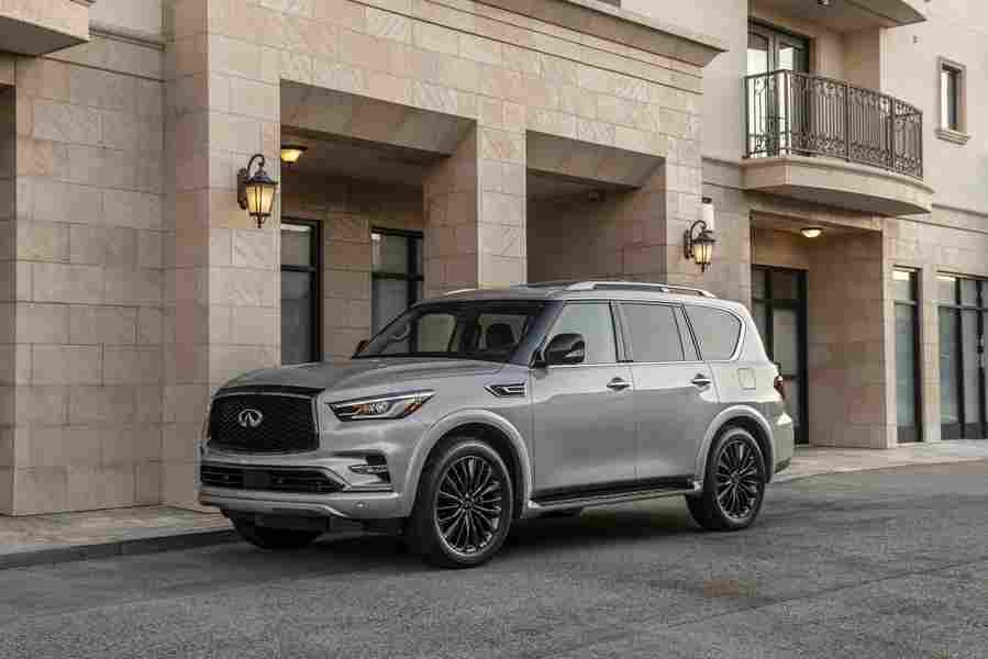 infiniti qx80 2021 7147 20 Car A4 Photo Print
