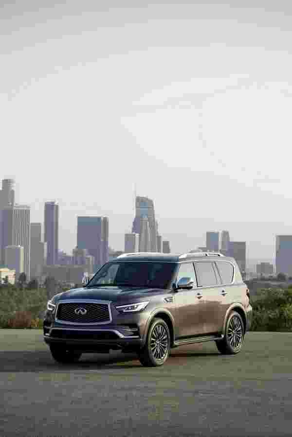 infiniti qx80 2021 7147 69 Car A4 Photo Print