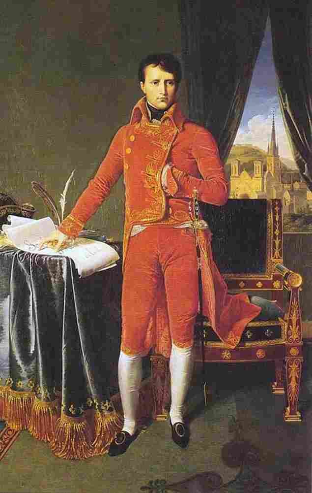 ing Bonaparte as First Consul Art A4 Photo Print