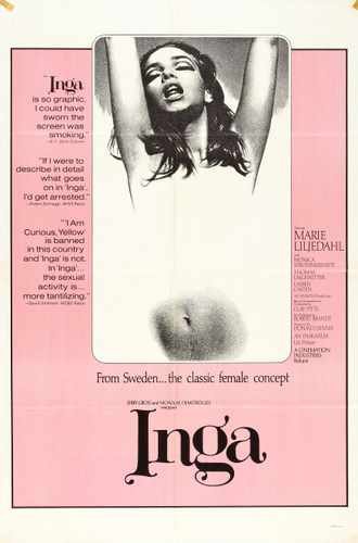 inga  01 film star poster A4 Photo Print