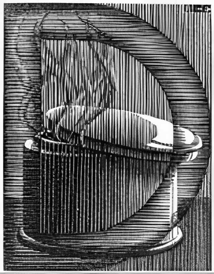 initial d mc escher 1931 A4 Photo Print