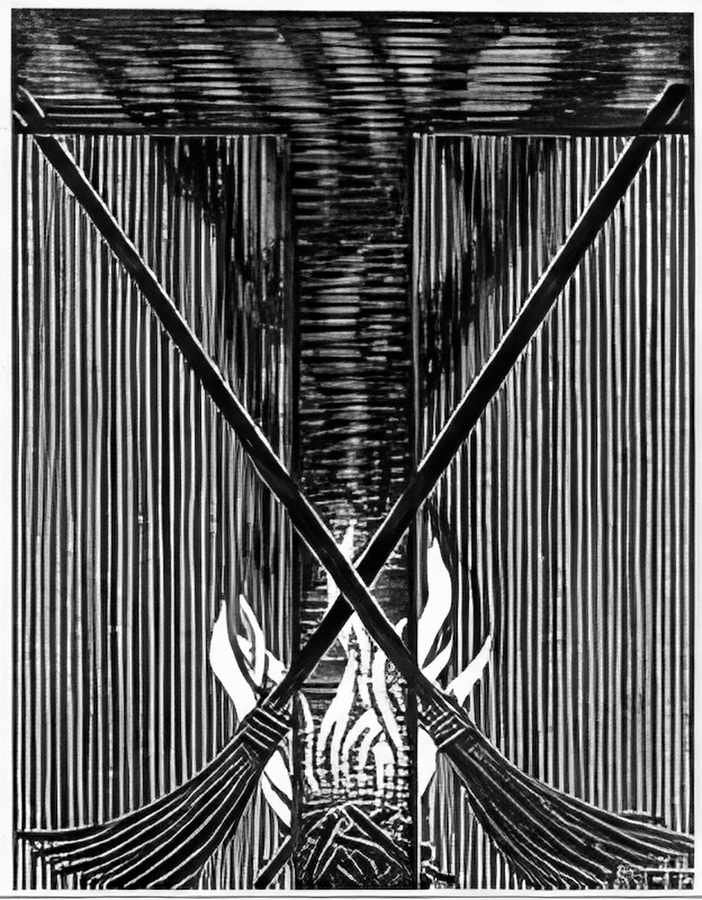 initial t mc escher 1931 A4 Photo Print