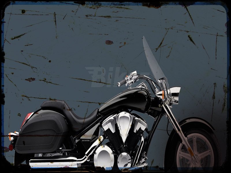 interstate Honda A4 Photo Print Motorbike Vintage Aged
