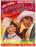 intrigante de saratoga l be Advert A4 Photo Print