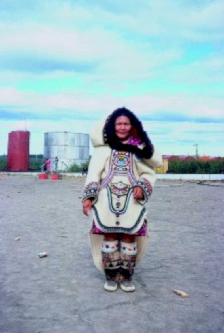 inuit parka tank1980s 1990s A4 Photo Print