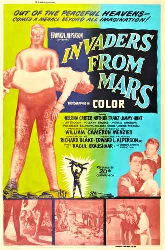 invaders from mars  02 film star poster A4 Photo Print