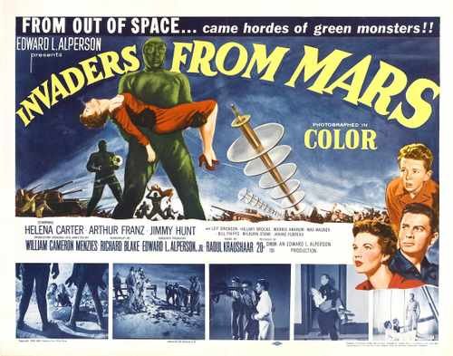 invaders from mars  05 film star poster A4 Photo Print