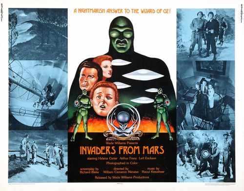 invaders from mars  09 film star poster A4 Photo Print