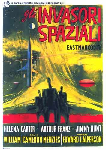 invaders from mars  10 film star poster A4 Photo Print