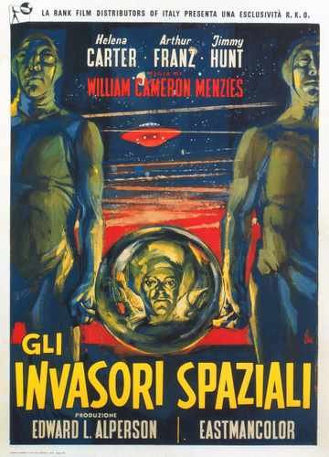 invaders from mars  11 film star poster A4 Photo Print