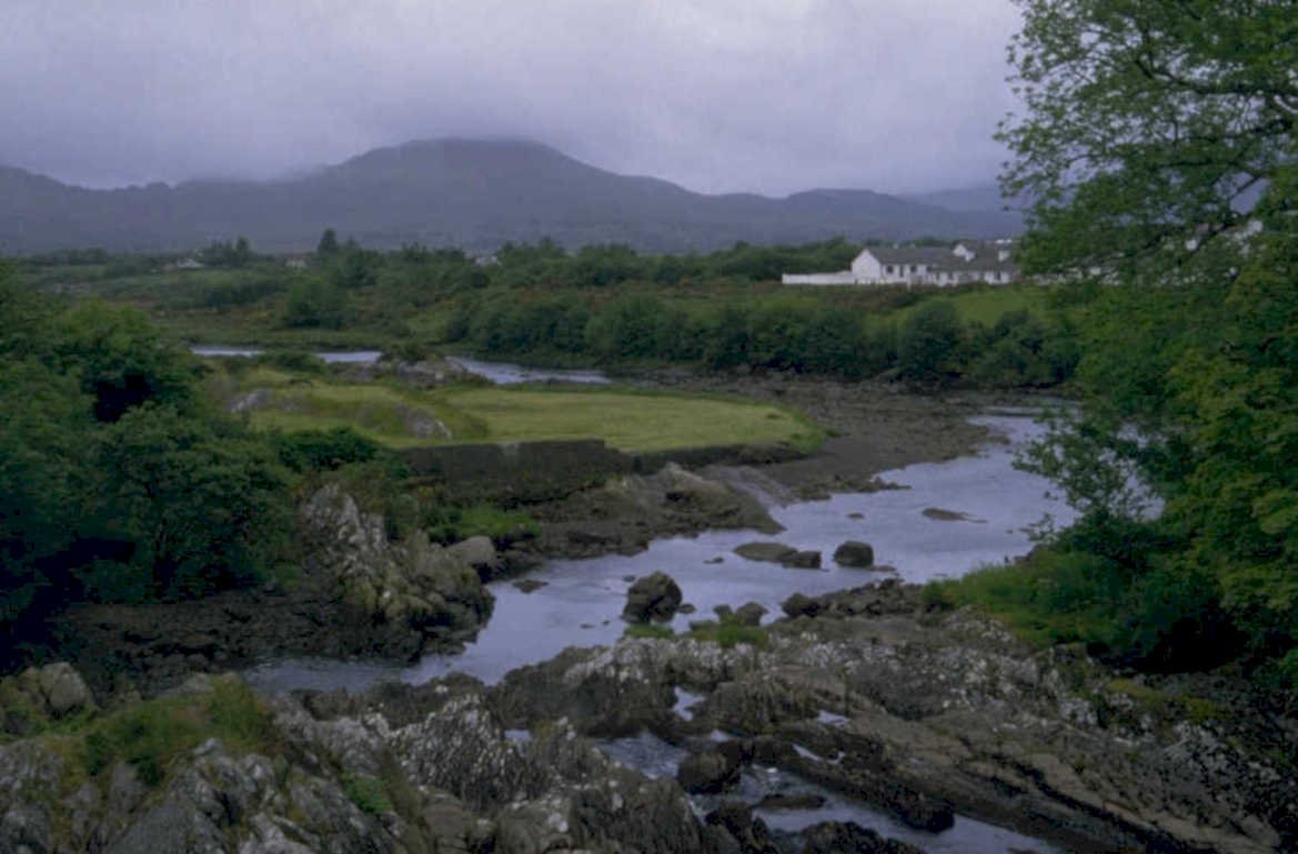 ireland river landscape 1980s 1990s A4 Photo Print