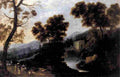iriarte landscape with figures Art A4 Photo Print