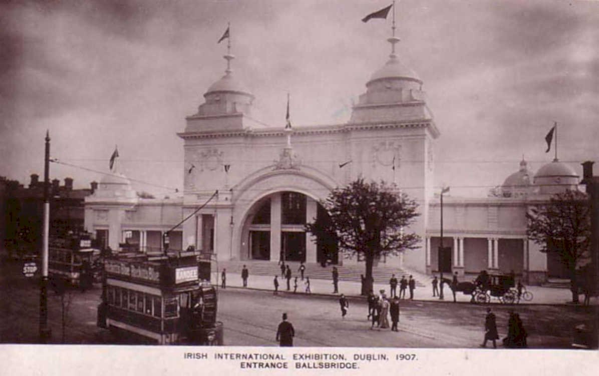 irish exhibition ballsbridgeVintage 1880s 1900s A4 Photo Print