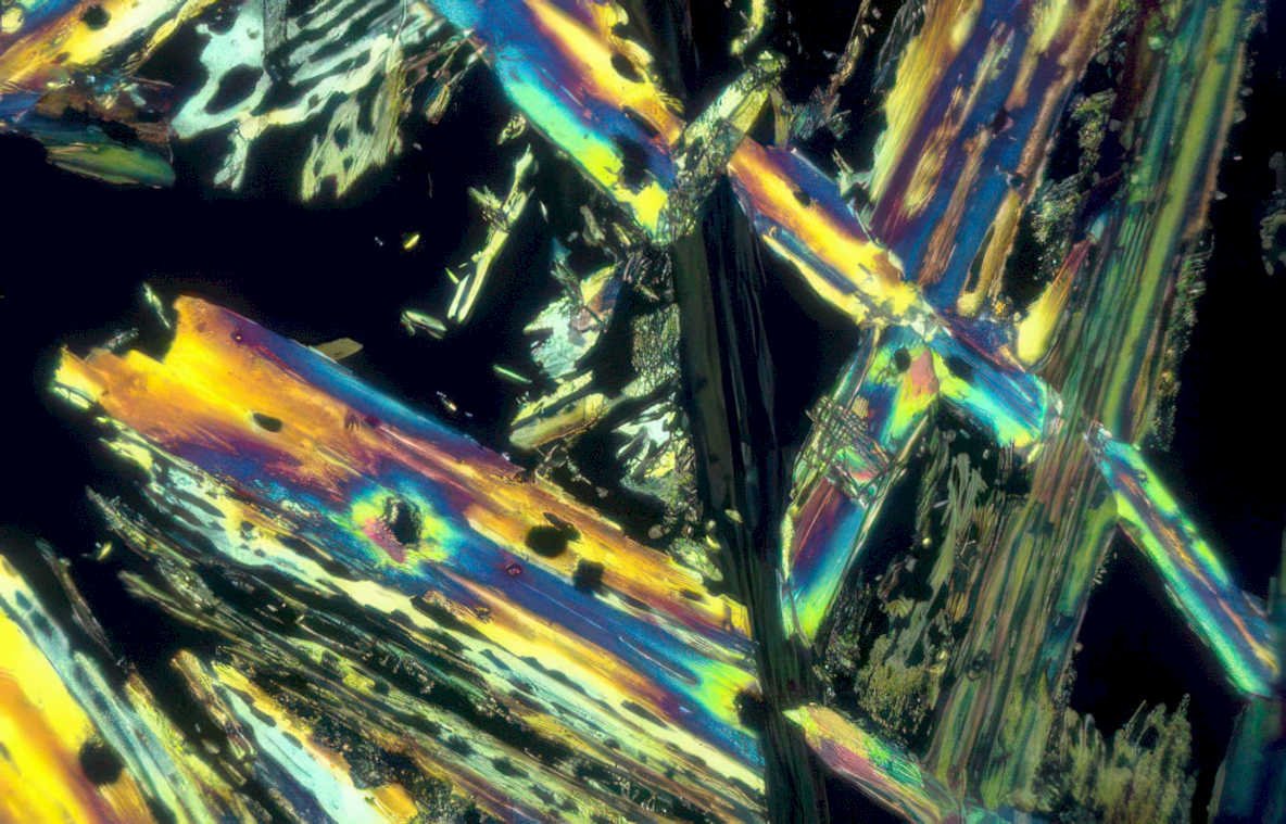 iron twining polycrystal Vintage A4 Photo Print